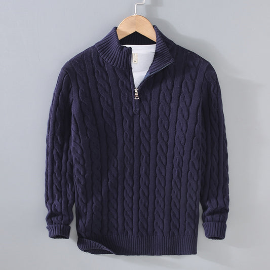 Lorenzo Classico - TURTLENECK ZIP UP